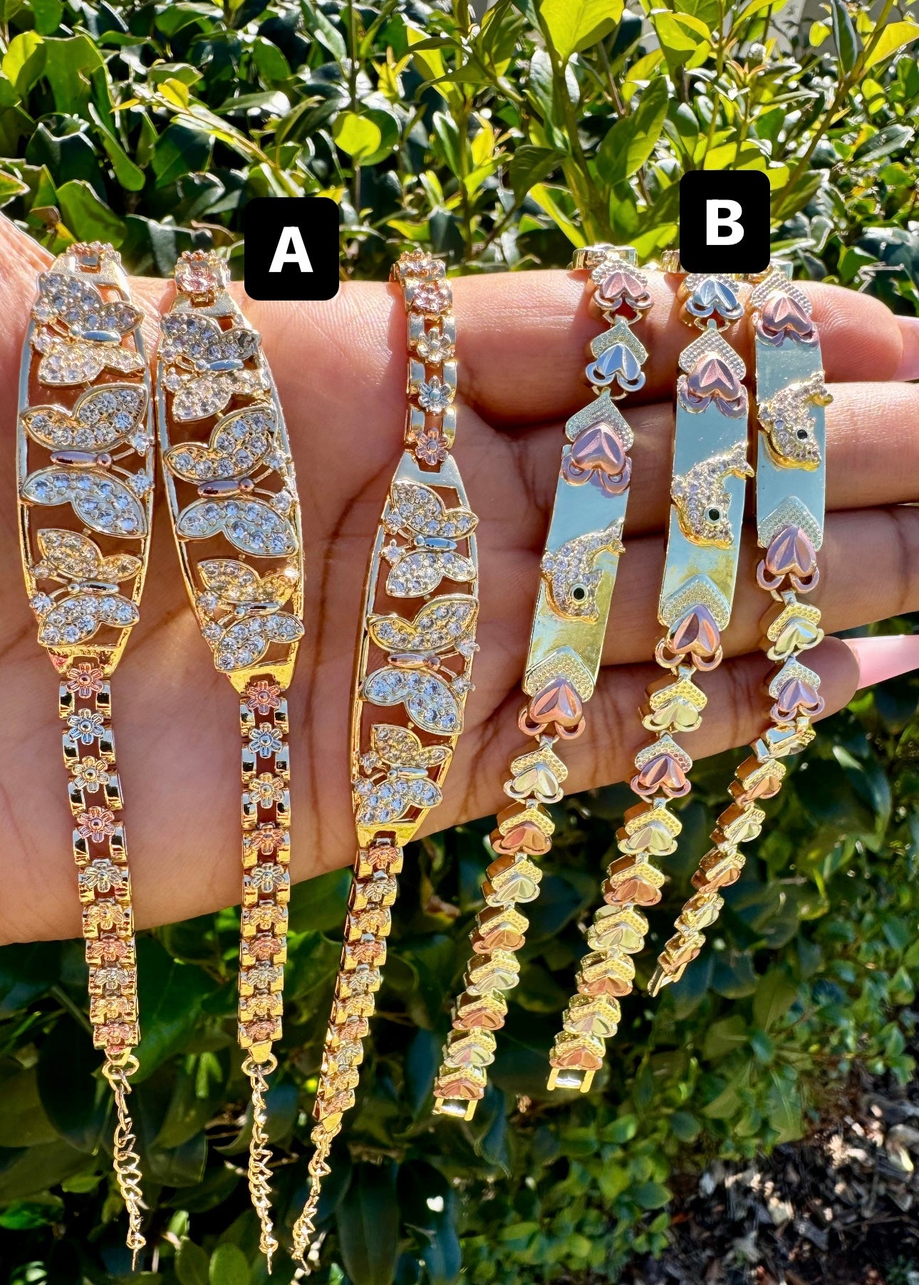 Spring TriTone Bracelet