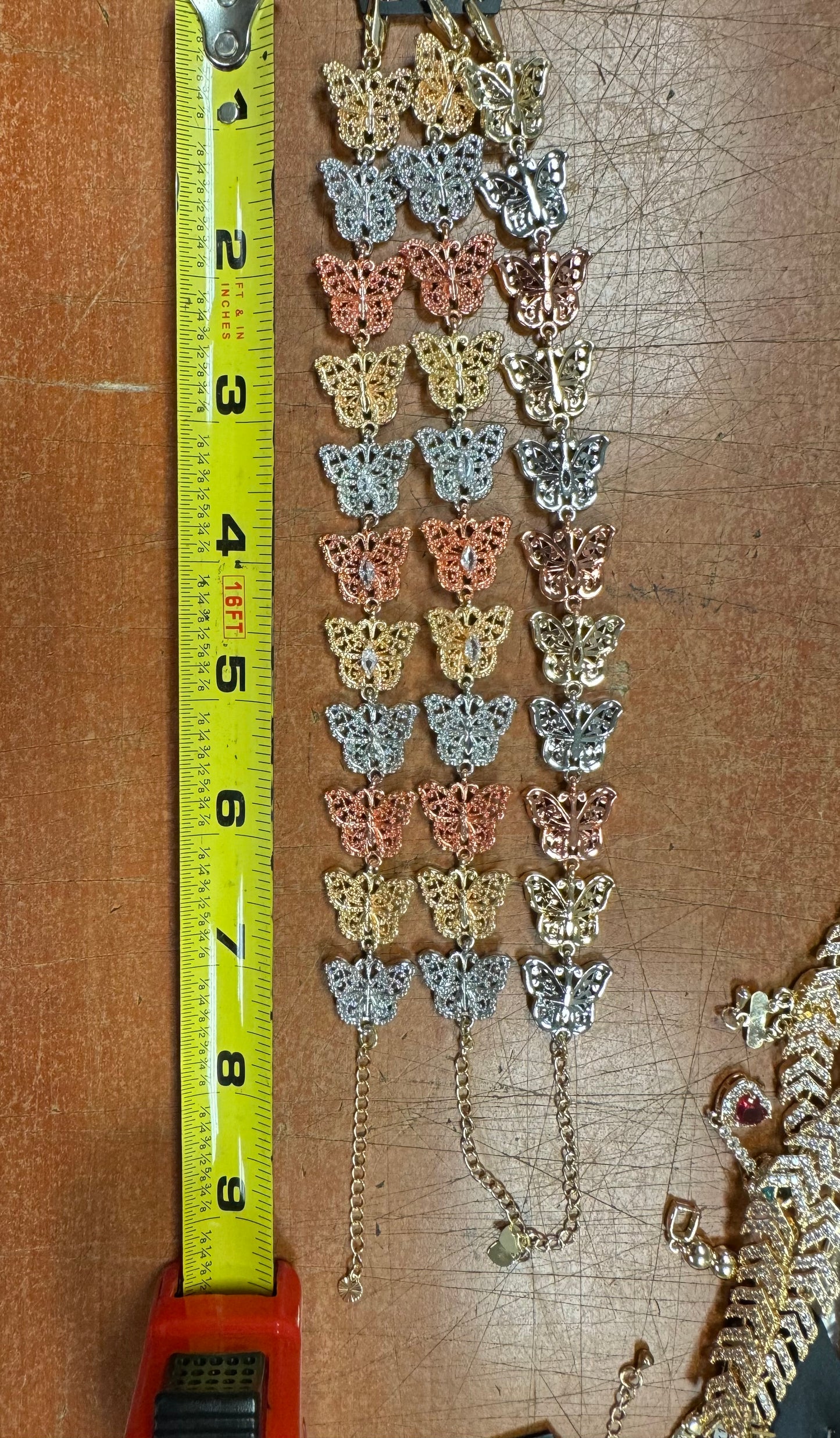 3D TriTone Butterfly, Elephant, Turtle