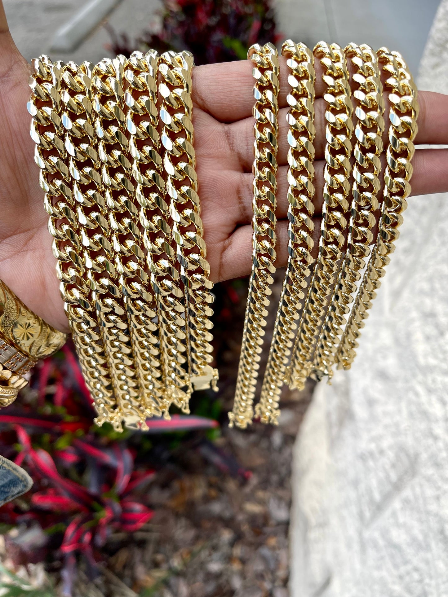 Cuban Bracelets Size 9/ 8&10mm