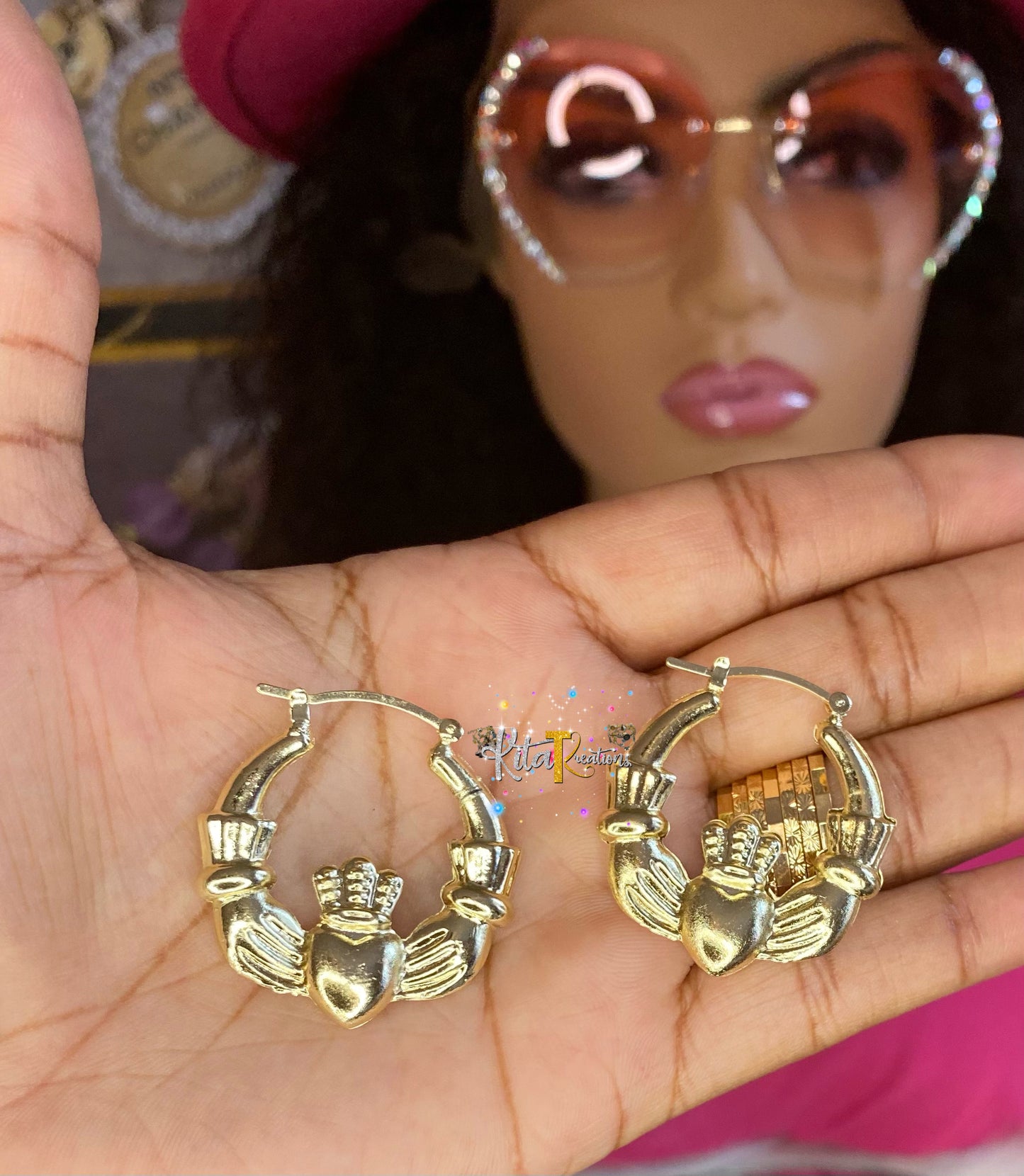 Claddagh Earrings…Xmas In July
