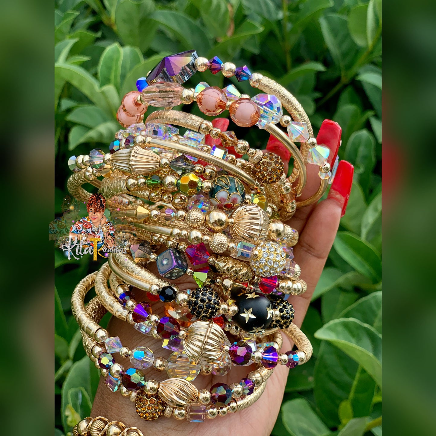 4pc 14K Gold Filled 💫 Bangle Special