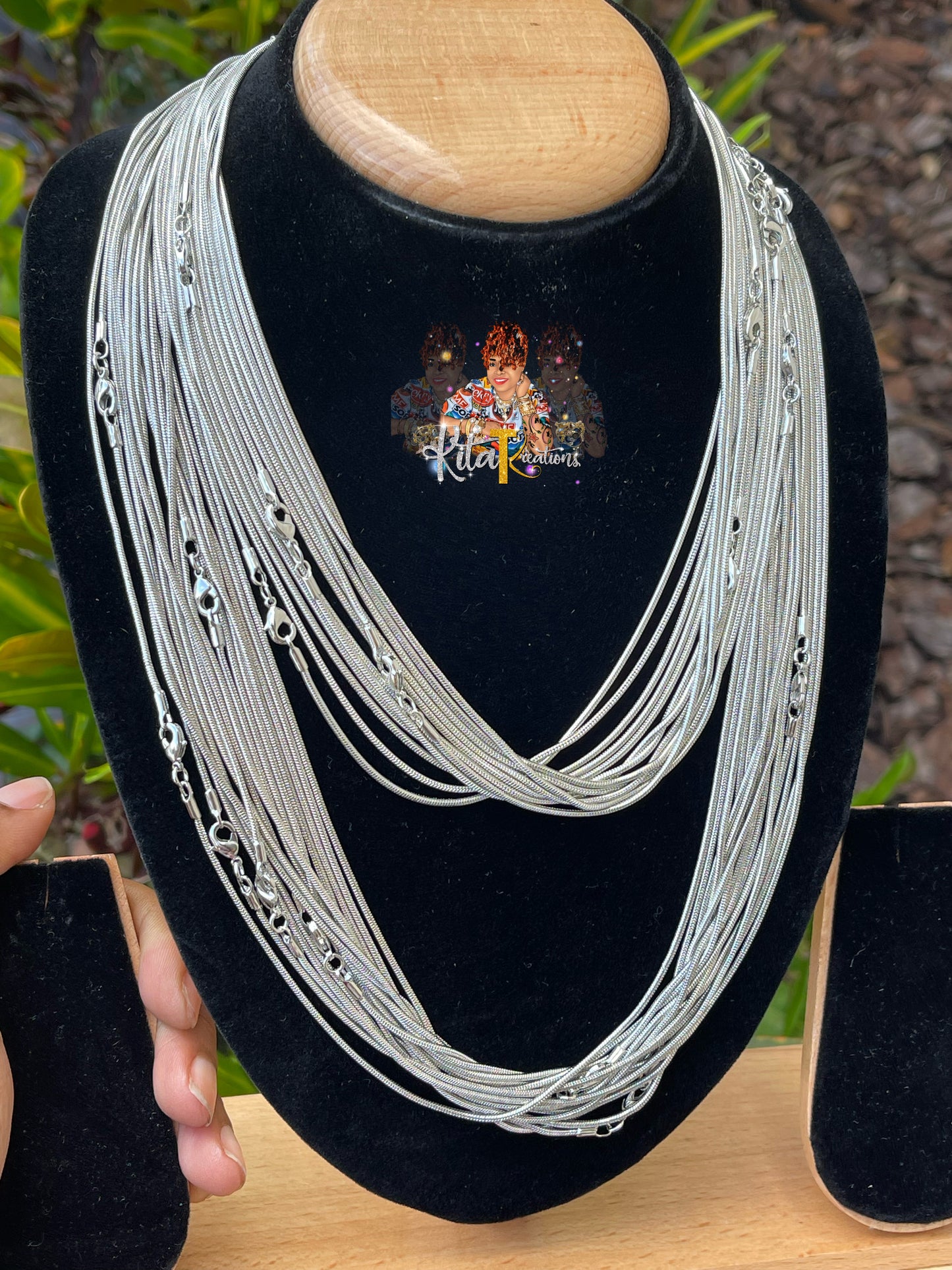 Rhodium Snake Chains… Retail & Wholesale