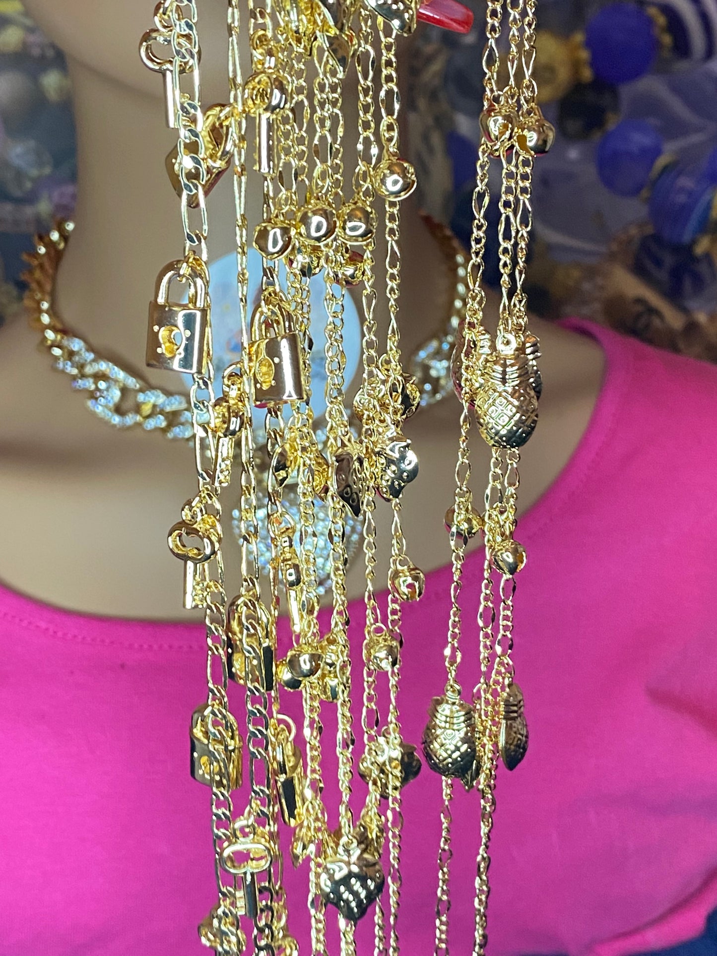 Hawt Gurl Summer Anklets All Gold …wholesale