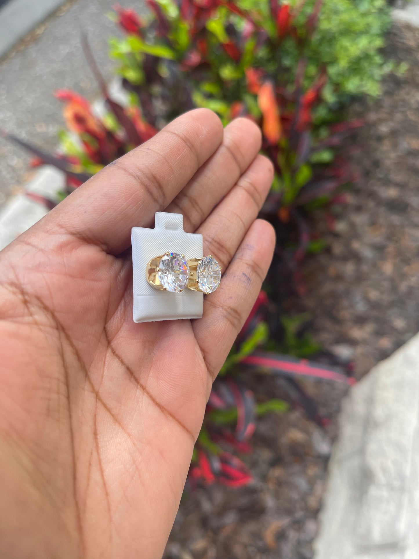 Big Bling Stud Earrings