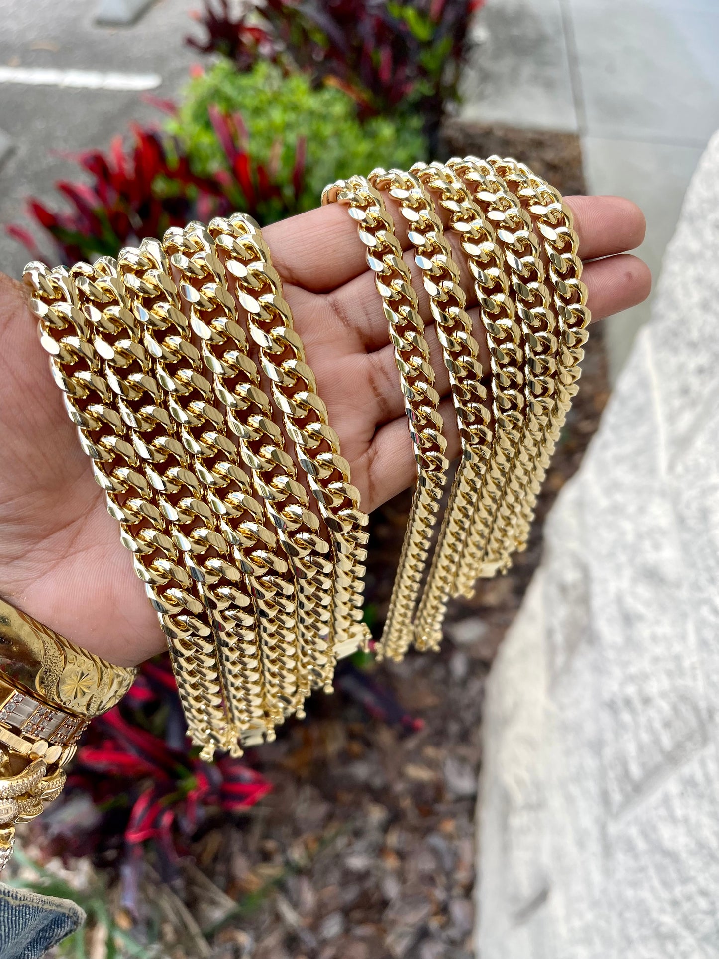 Cuban Bracelets Size 9/ 8&10mm