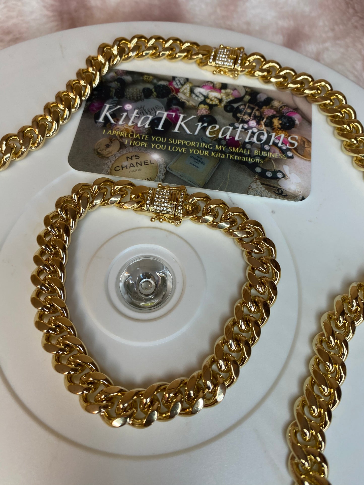 Cuban Rhinestone Set