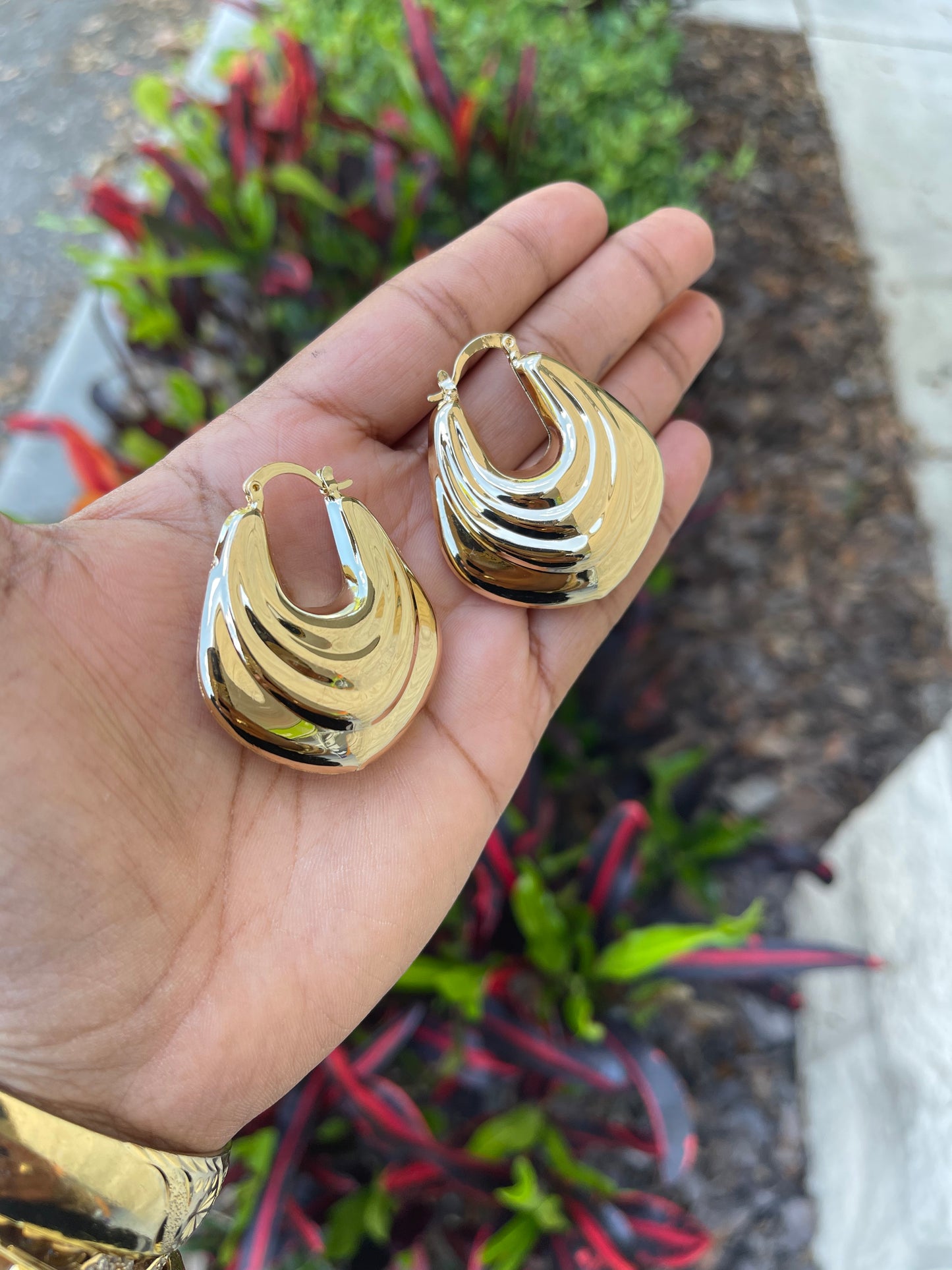 Earrings…H