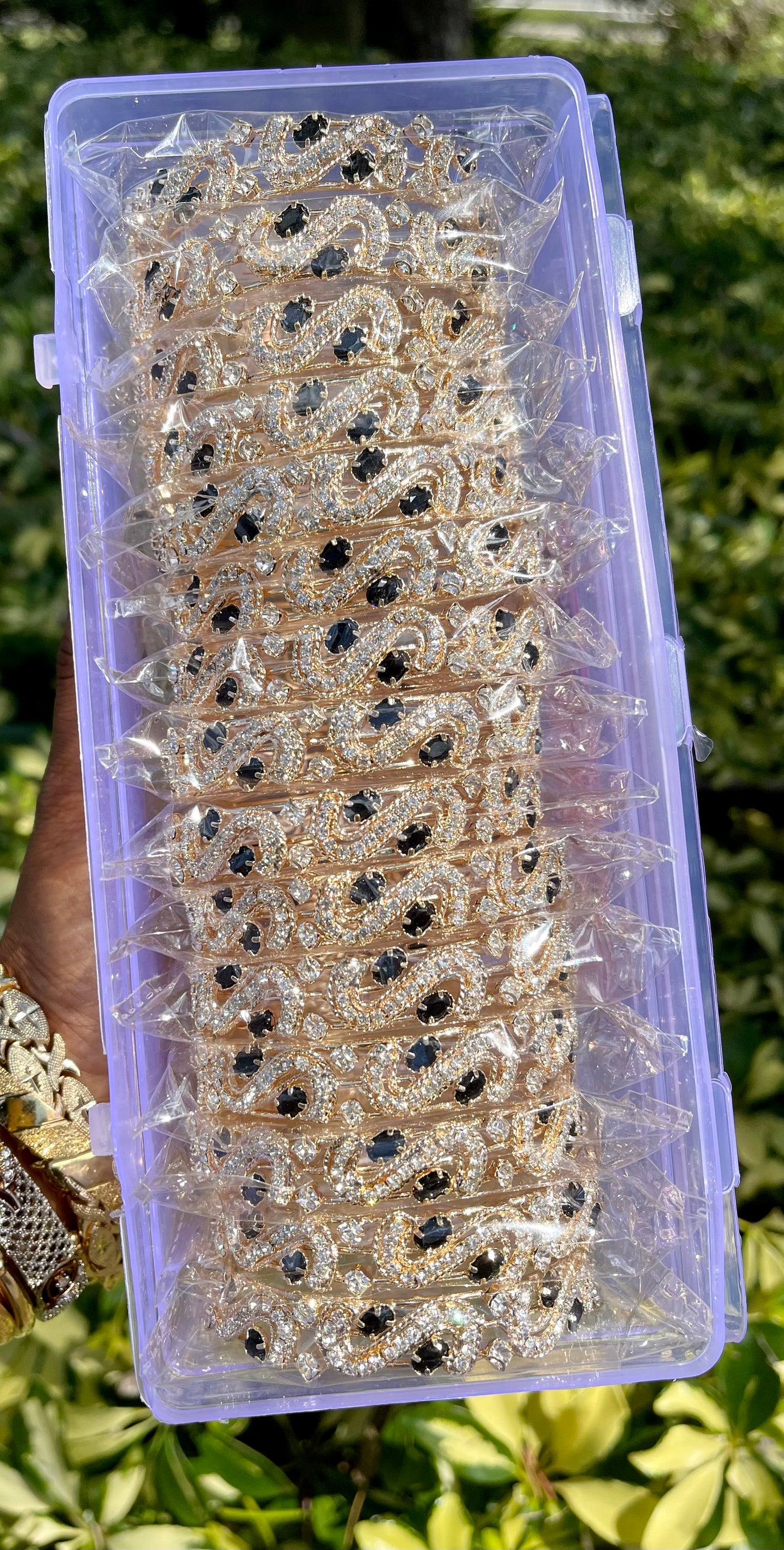 Take the whole box 🎁 15 Bling Bangles… Wholesale