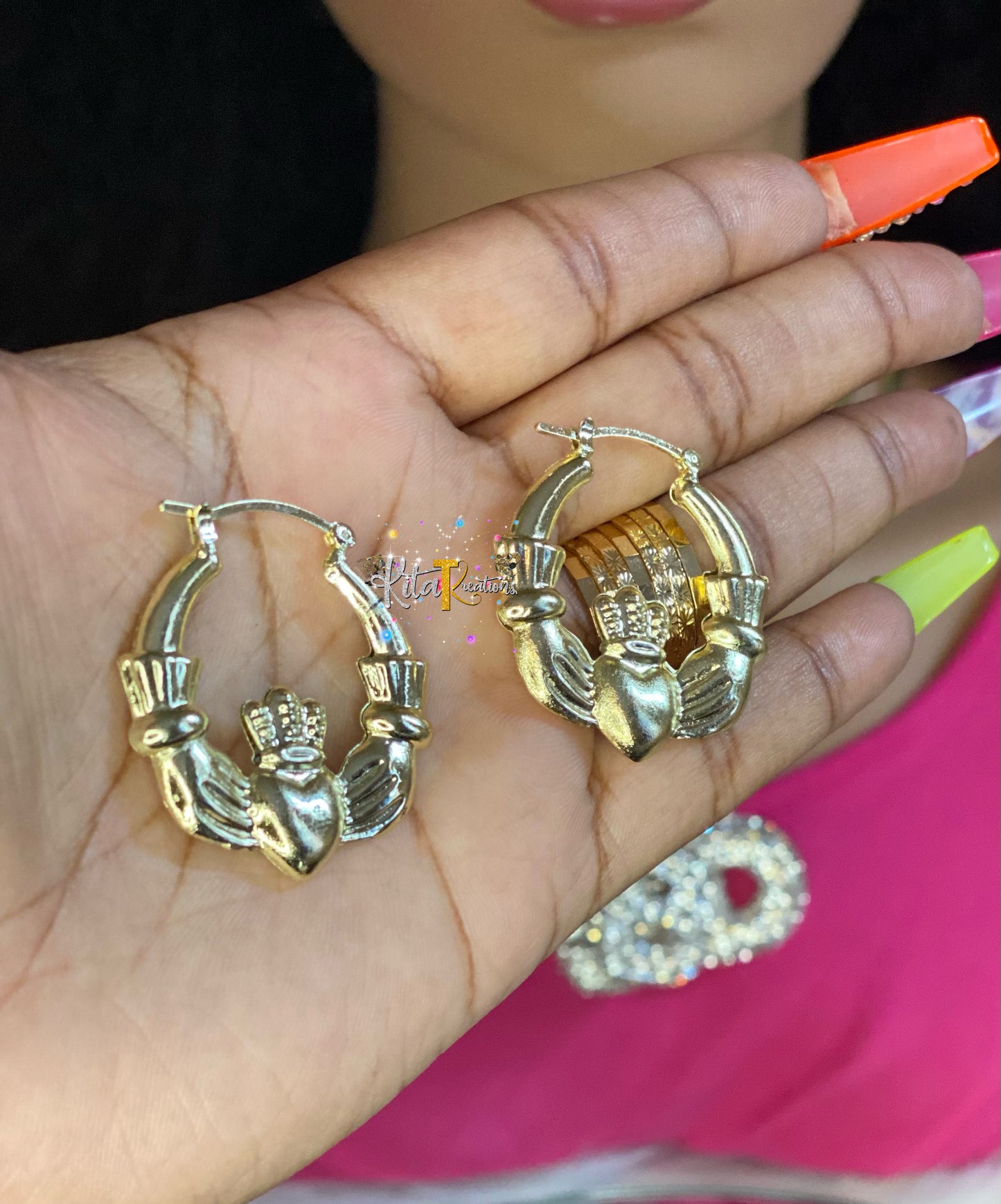 Claddagh Earrings…Xmas In July