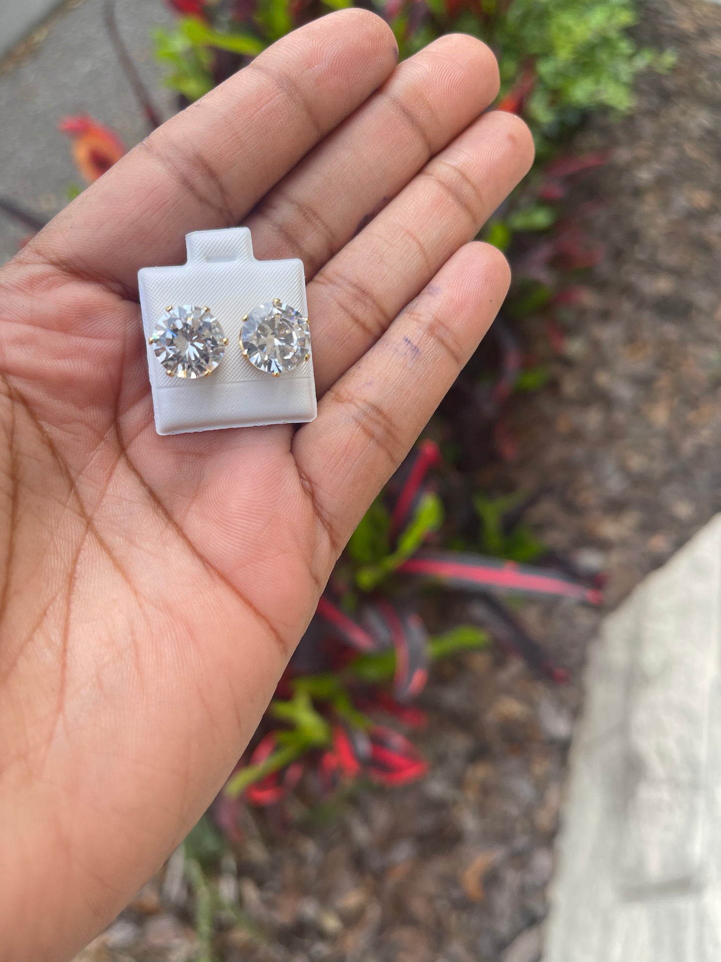 Big Bling Stud Earrings