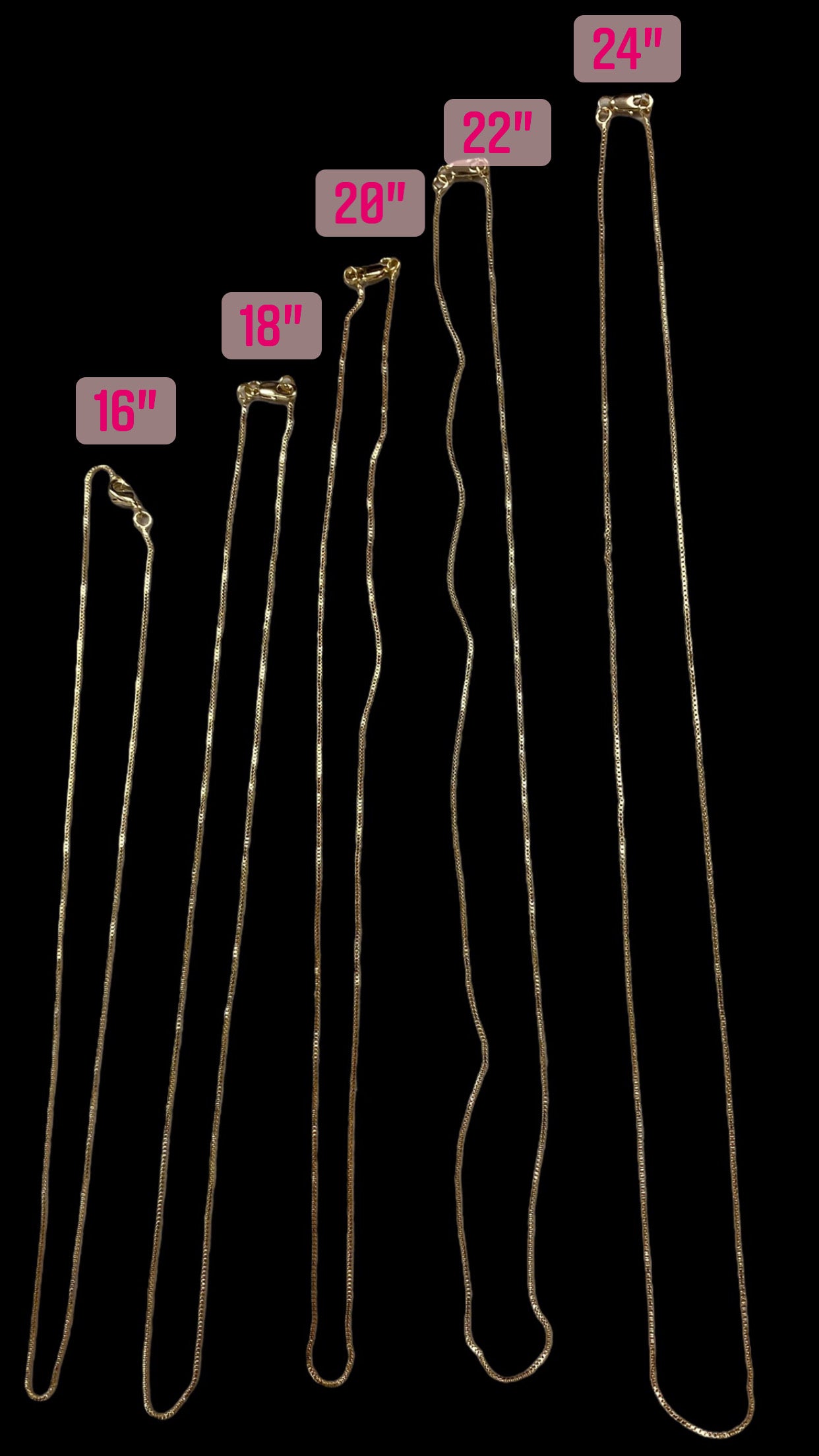 Box Chains... Wholesale 10