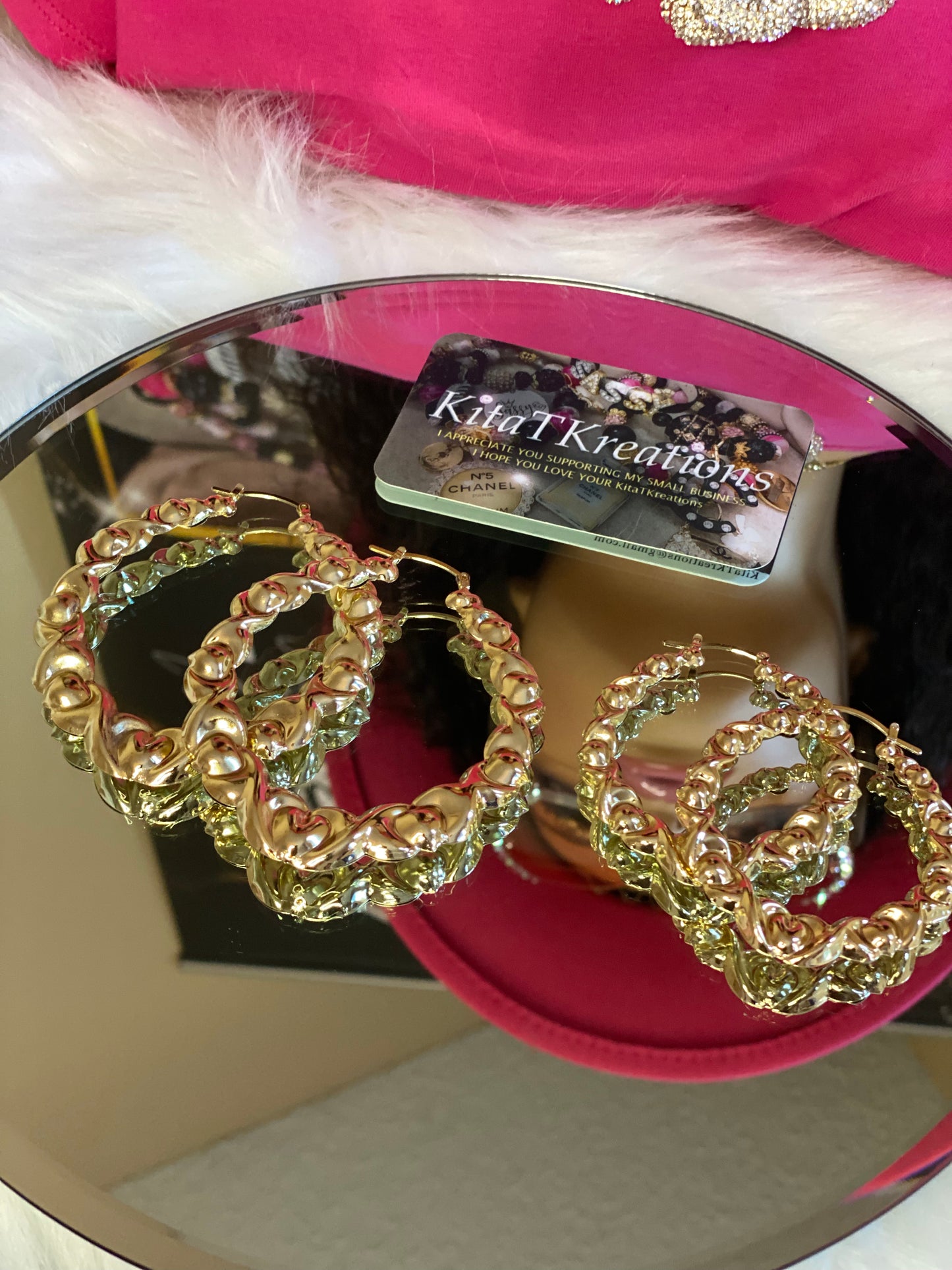 Oval XO Earrings