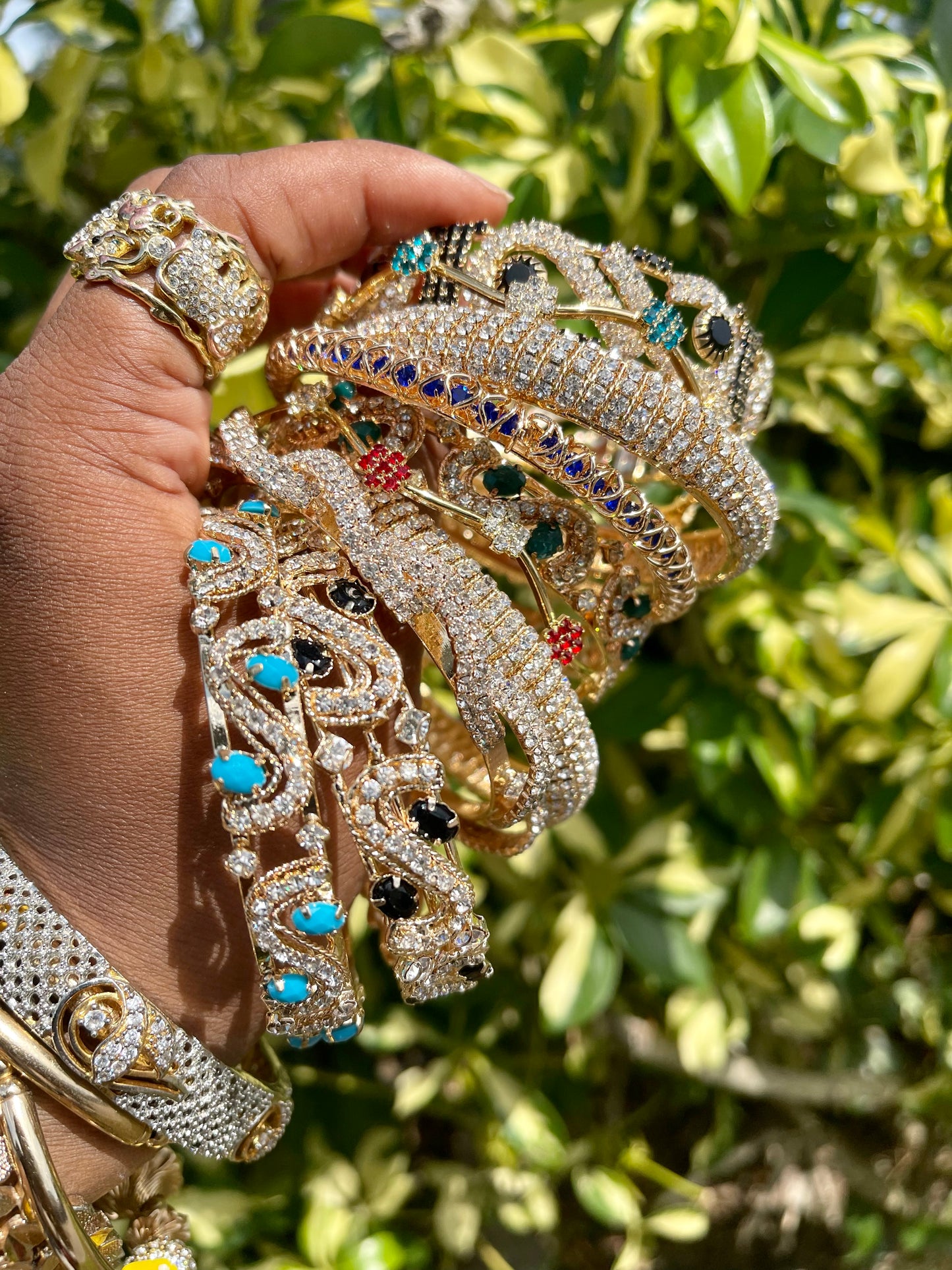 Bling Bangles…Sale 10pcs Size 5”
