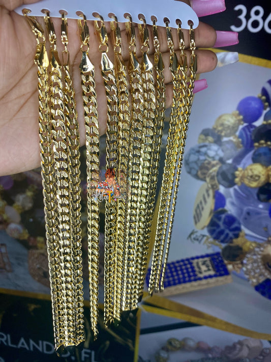 Cuban Bracelets 8” Retail or Wholesale