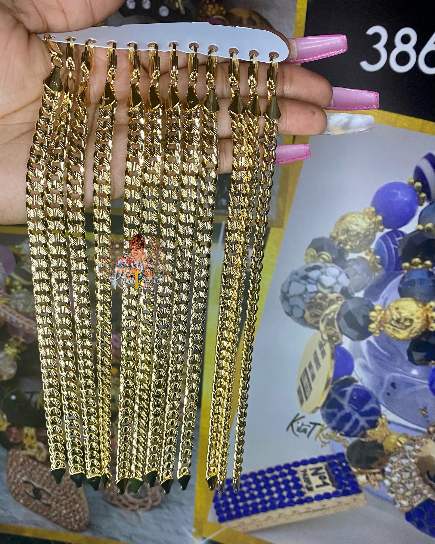 Cuban Bracelets 8” Retail or Wholesale