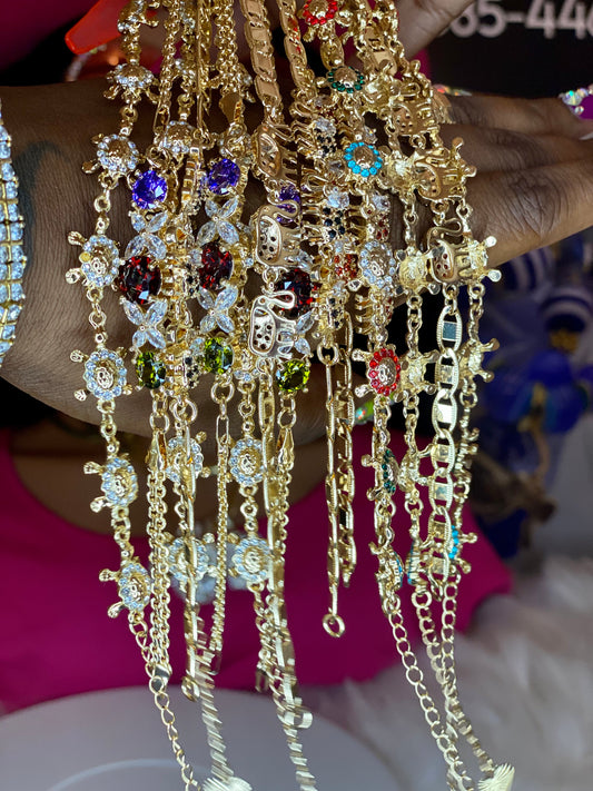 Xmas 🎄  in July 12 Random wholesale Bracelets